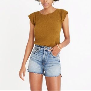 Madewell Tulip Hem Jean Shorts